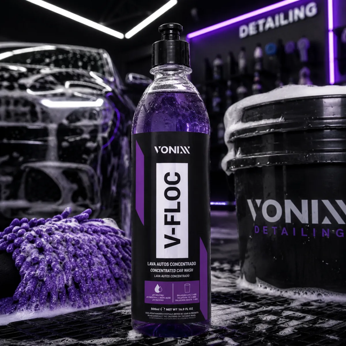 V-FLOC | SHAMPOO PH NEUTRO ULTRACONCENTRADO