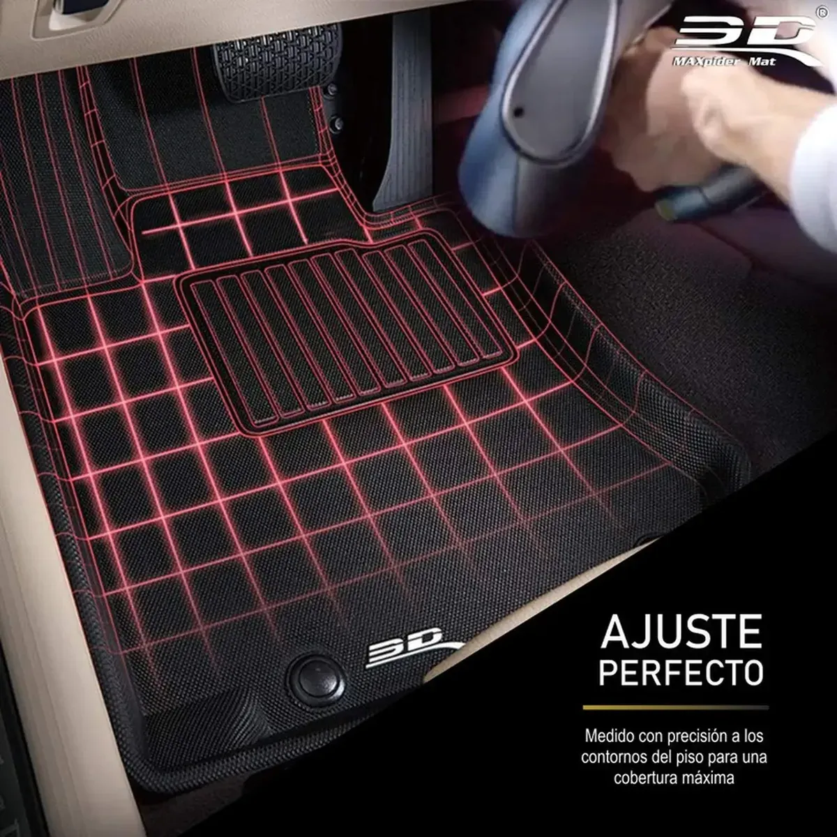 Tapete 3d Maxpider Toyota Fortuner 2008-2016 Black R1 R2 3